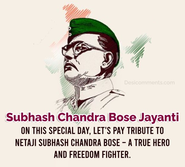 Let's Pay Tribute To Netaji Subhash Chandra Bose
