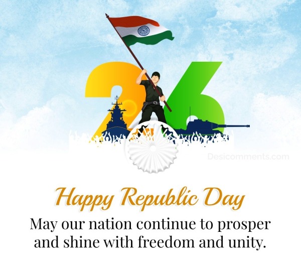 Happy Republic Day Wish Image