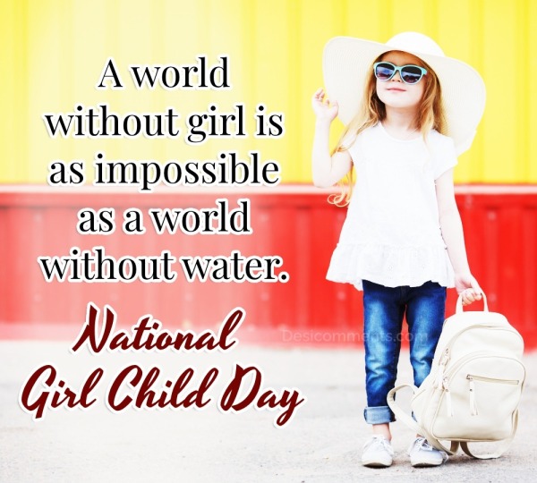 National Girl Child Day Pic