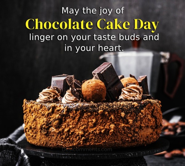 May The Joy Of Chocolate Cake Day Linger On Your Taste