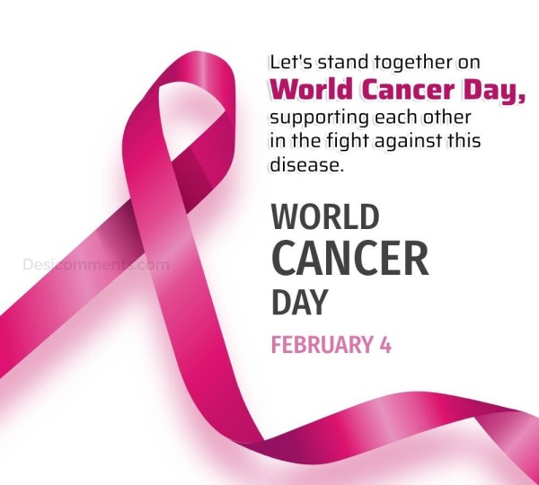 Let’s Stand Together On World Cancer Day, Supporting Each Other