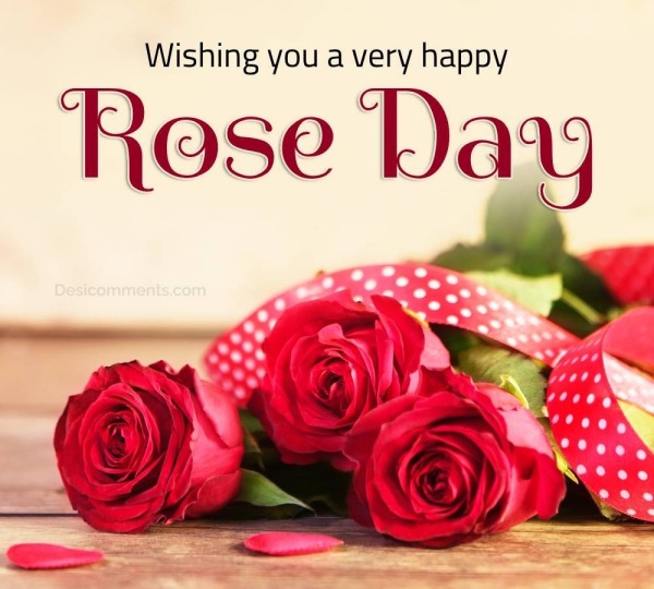 Wishing You A Very Happy Rose Day