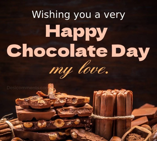 Wishing You A Very Happy Chocolate Day My love