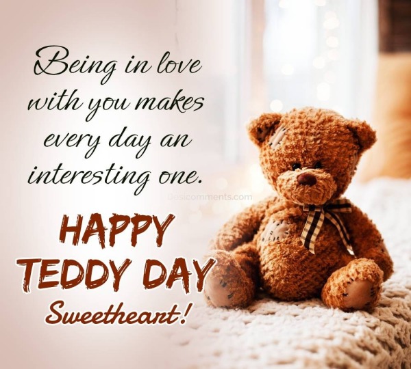 Teddy Bear Day Wishing Image