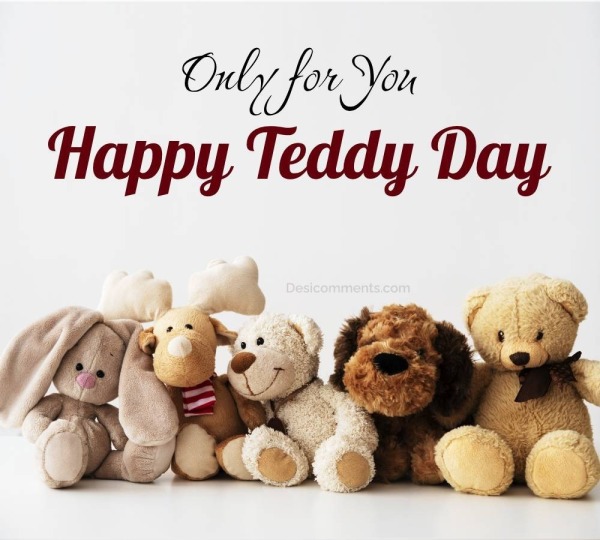 Teddy Bear Day Wish Photo