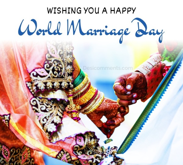 Wishing You A Happy World Marriage Day