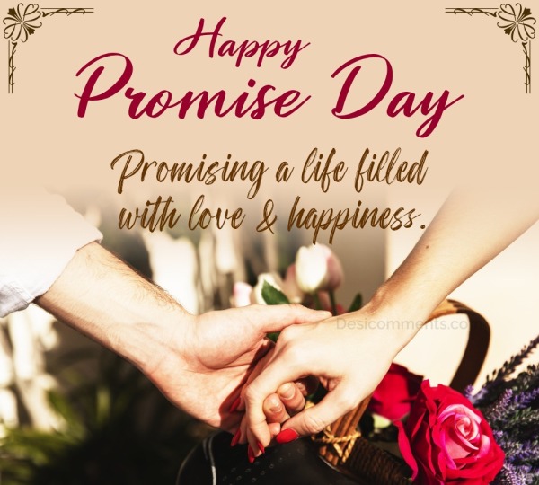 Happy Promise Day Promising A Life Filled With Love