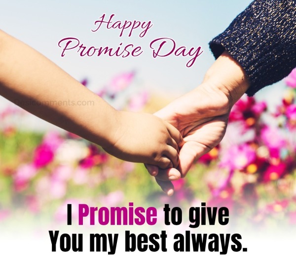 Promise Day Wishing Photo