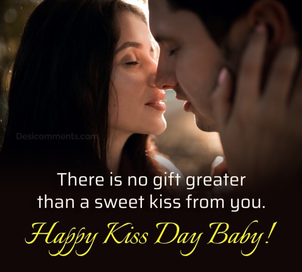 Happy Kiss Day Baby!