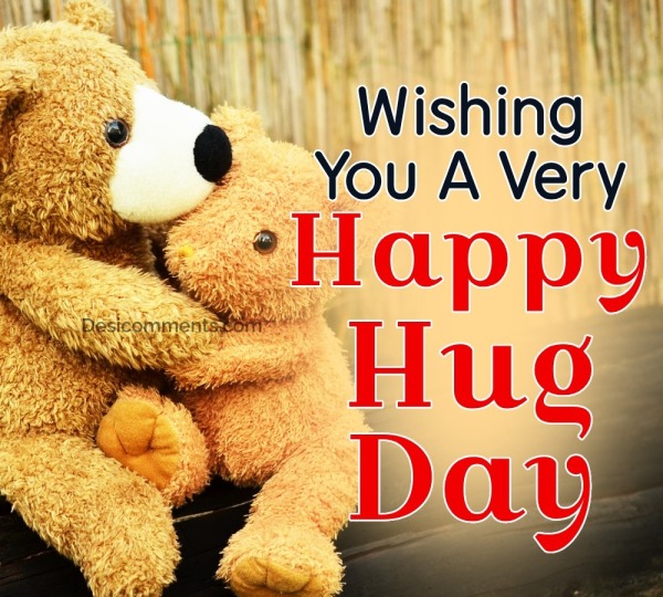 Happy Hug Day Wish Image