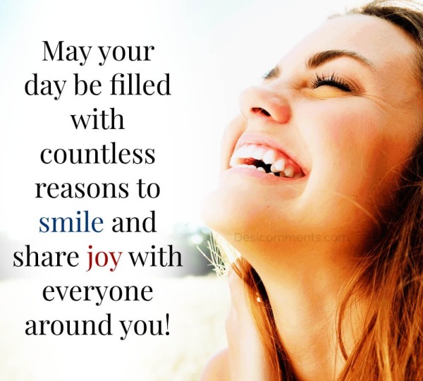 May your day be filled with countless