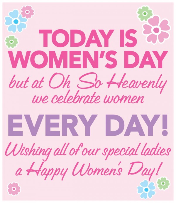 A Happy Women’s Day