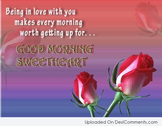 Newest For Sweetheart Good Morning Images With Love Quotes In Hindi