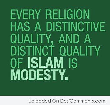 Islam Is Modesty