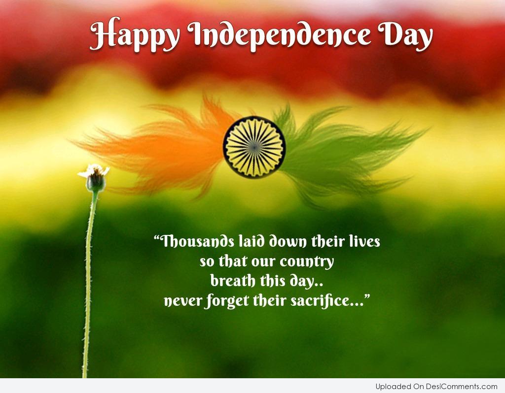 Happy Independence Day - DesiComments.com