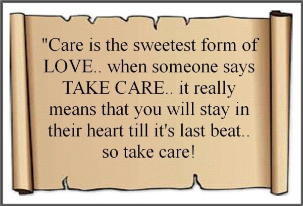So Take Care