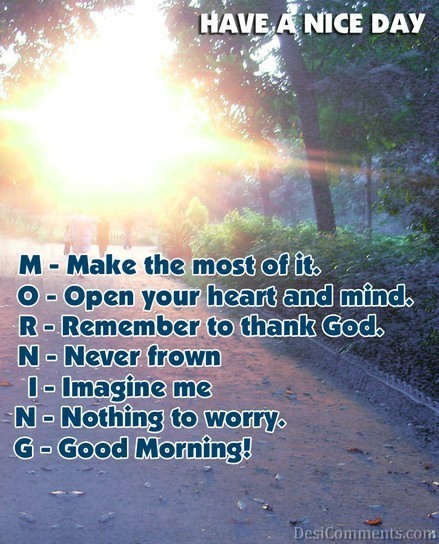 Have A Nice Day Graphic