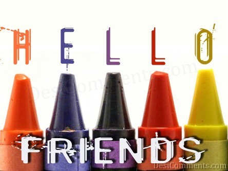 Colorful Hello