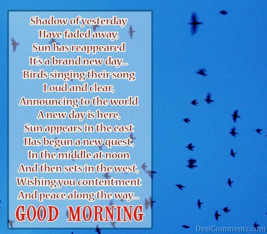 Shadow Of Yesterday