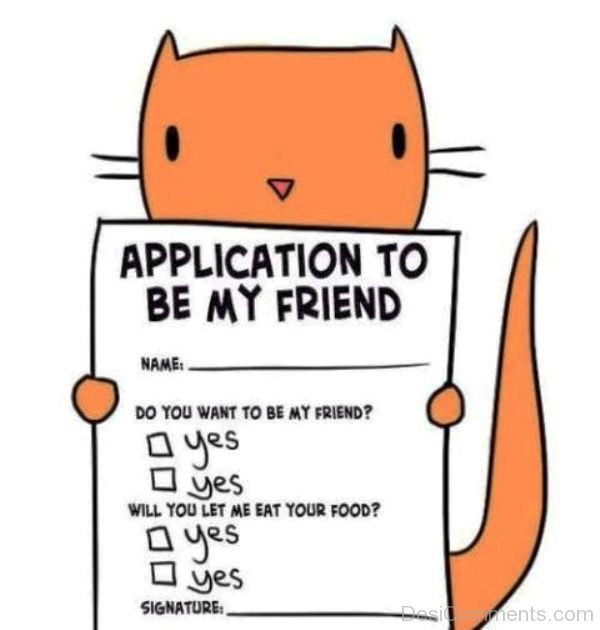 Application To Be My Friend