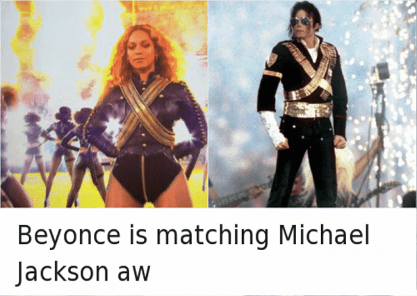 Beyonce Is Matching Michael Jackson Aw