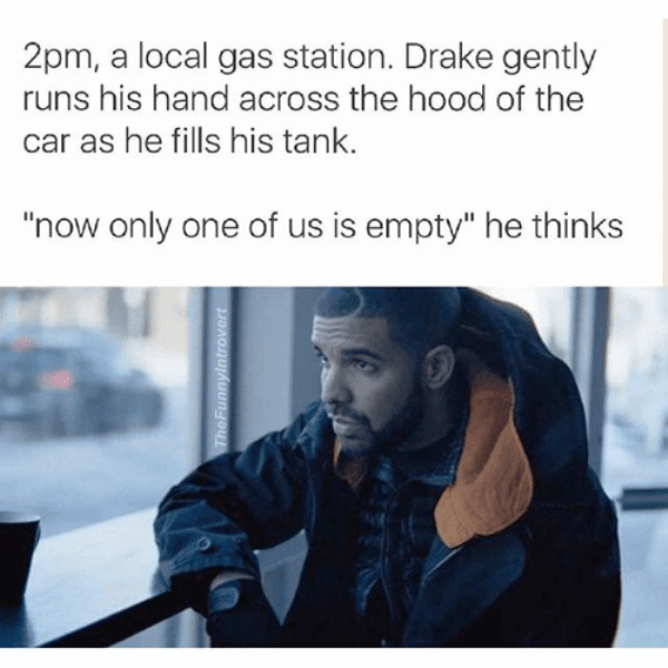 Drake Gently Runs His Hand