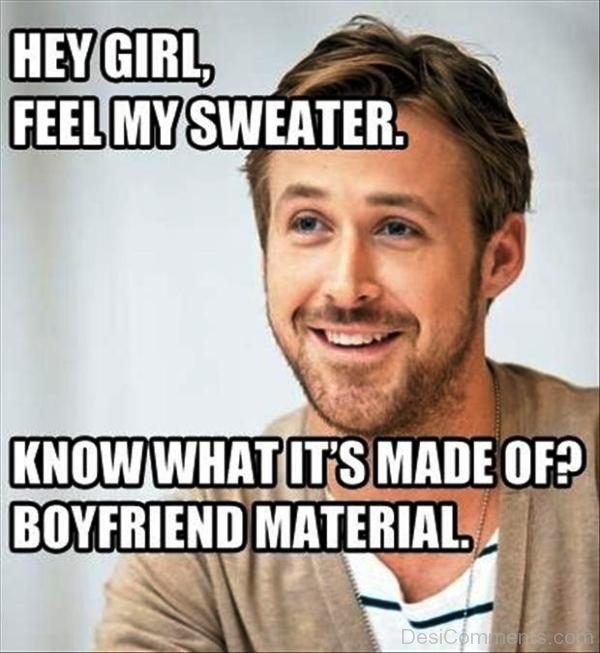 Hey Girl Feel My Sweater