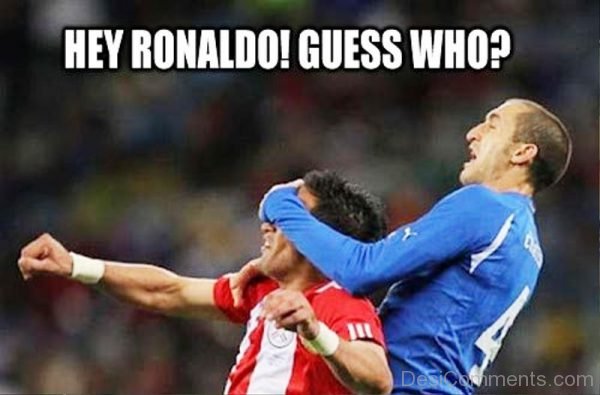 Hey Ronaldo Guess Who