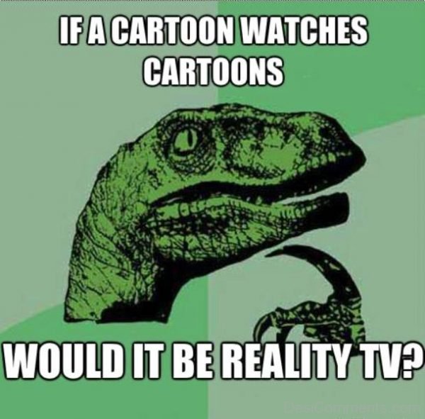 If A Cartoon Watches Cartoon