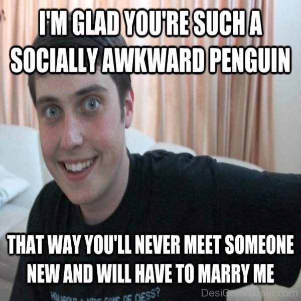 Im Glad You re Such A Socially Awkward Penguin