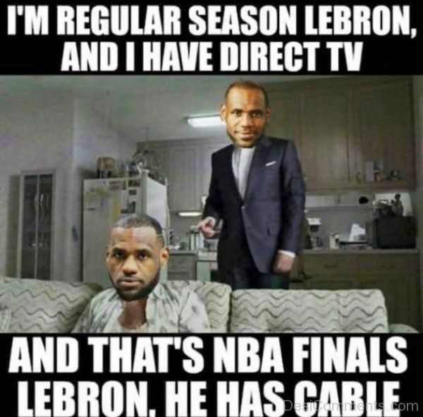 Im Regular Season Lebron