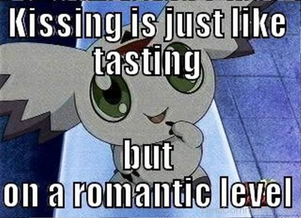 Kissing Is Just Like Tasting