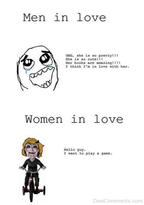 Men Vs Women In Love