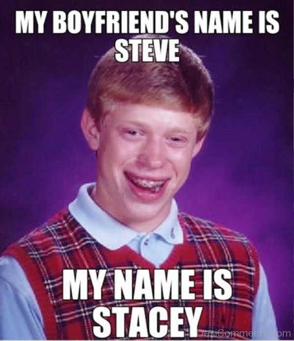 My Boyfriend Name Is Steve