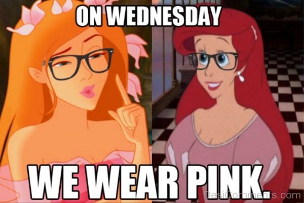 On Wednesday We Wear Pink