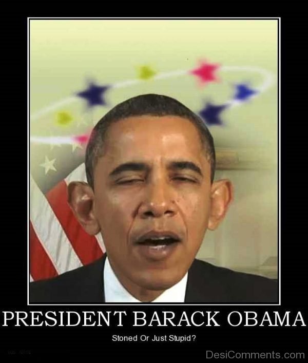 President Barack Obama Stoned