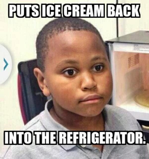 Puts Ice Cream Back