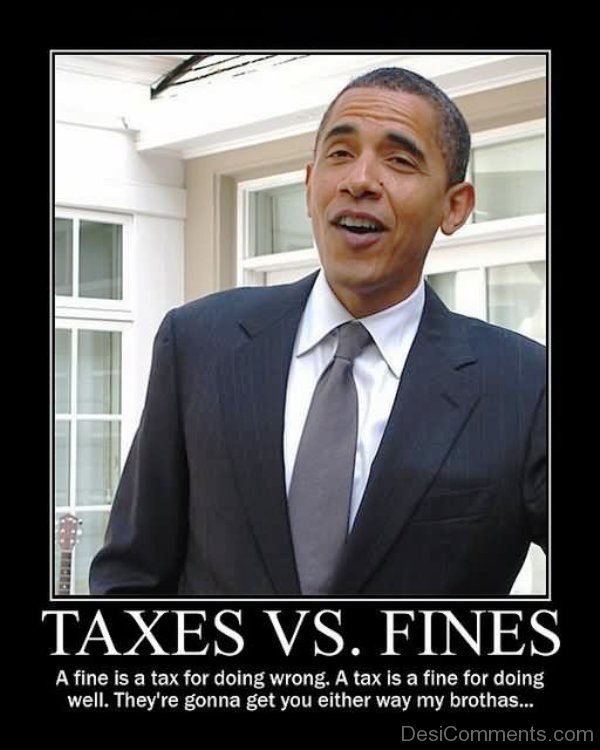 Taxes Vs Fines