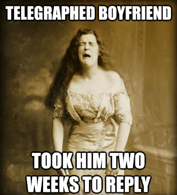 Telegraphed Boyfriend