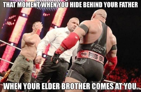 That Moment When You Hide Behind