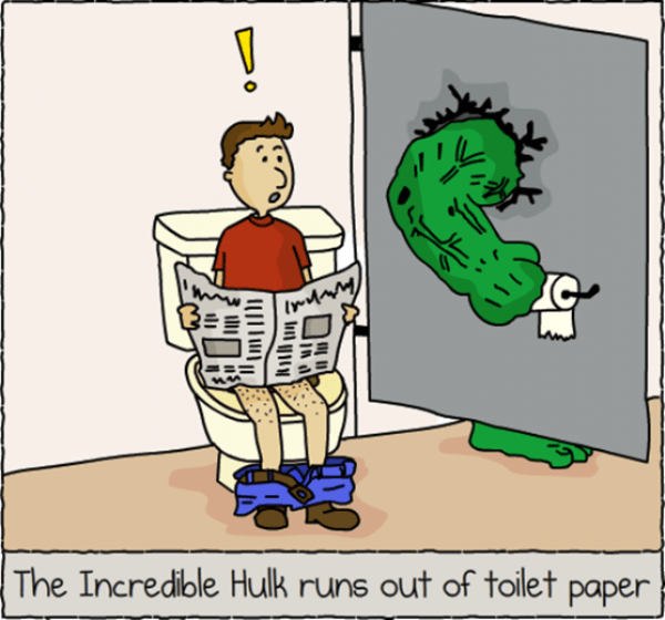 The Incredible Hulk Runs Out