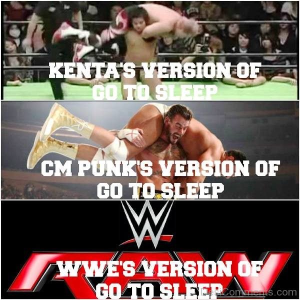 WWE Version Of Go To Sleep