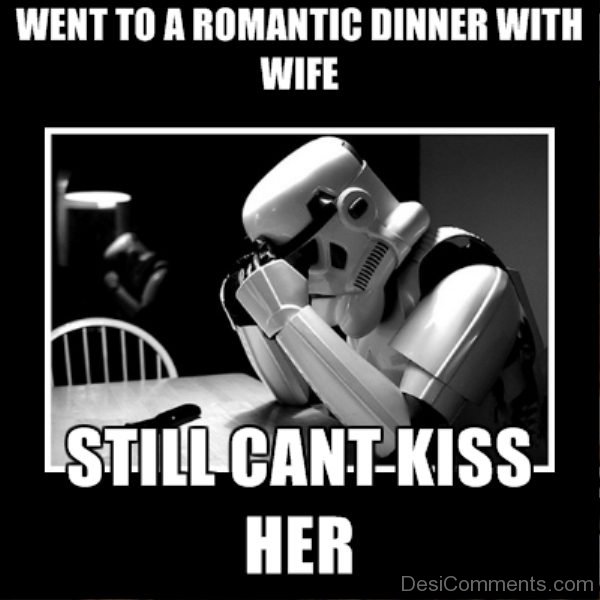 Went To A Romantic Dinner With Wife