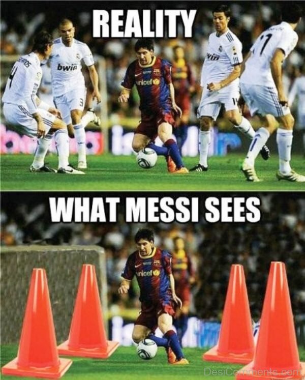 What Messi Sees