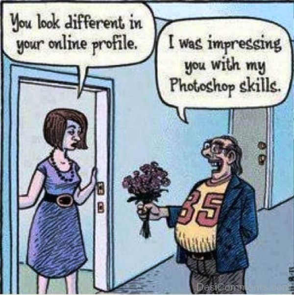 You Look Different In Your Online Profile
