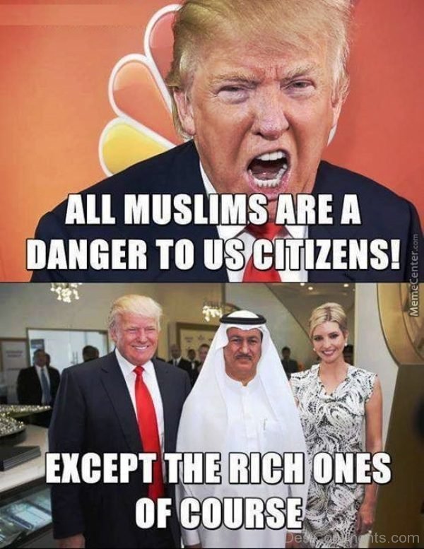 All Muslims Are A Danger To Us Citizens