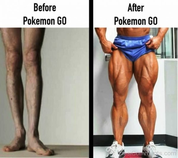 Before And After Pokemon Go