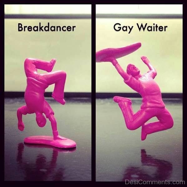 Breakdancer Vs Gay Waiter