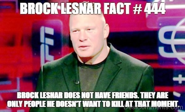Brock Lesnar Fact