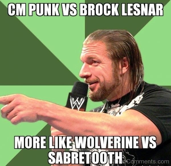 CM Punk Vs Brock Lesnar
